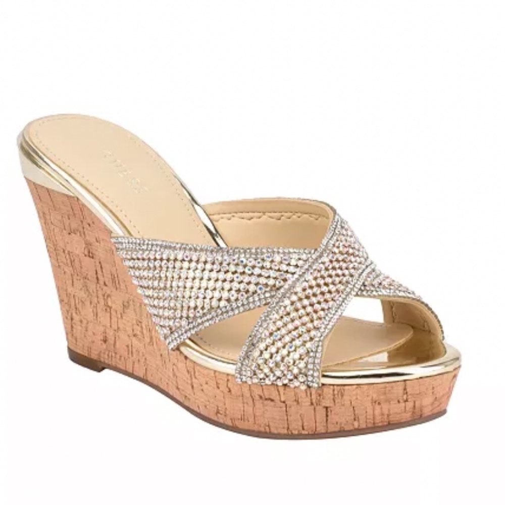 GUESS Eleonorae Wedge Sandals Women’s Size 11 Like New